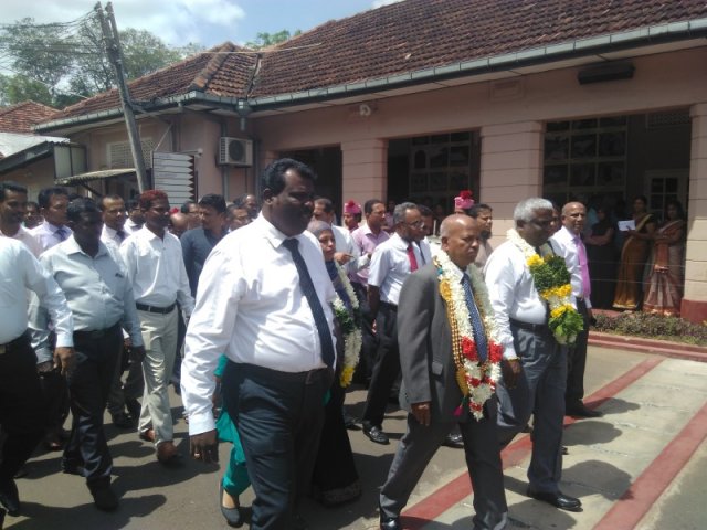 Assumption of duties by the New Govt.Agent. Mr.I.M.Haniffa-06.07.2018